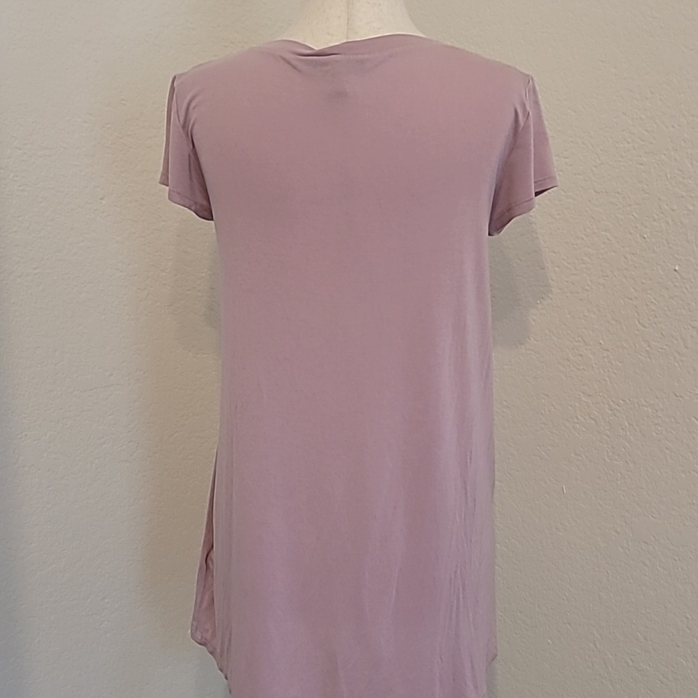 Cable & Gauge Mauve Top - Picture 3 of 3